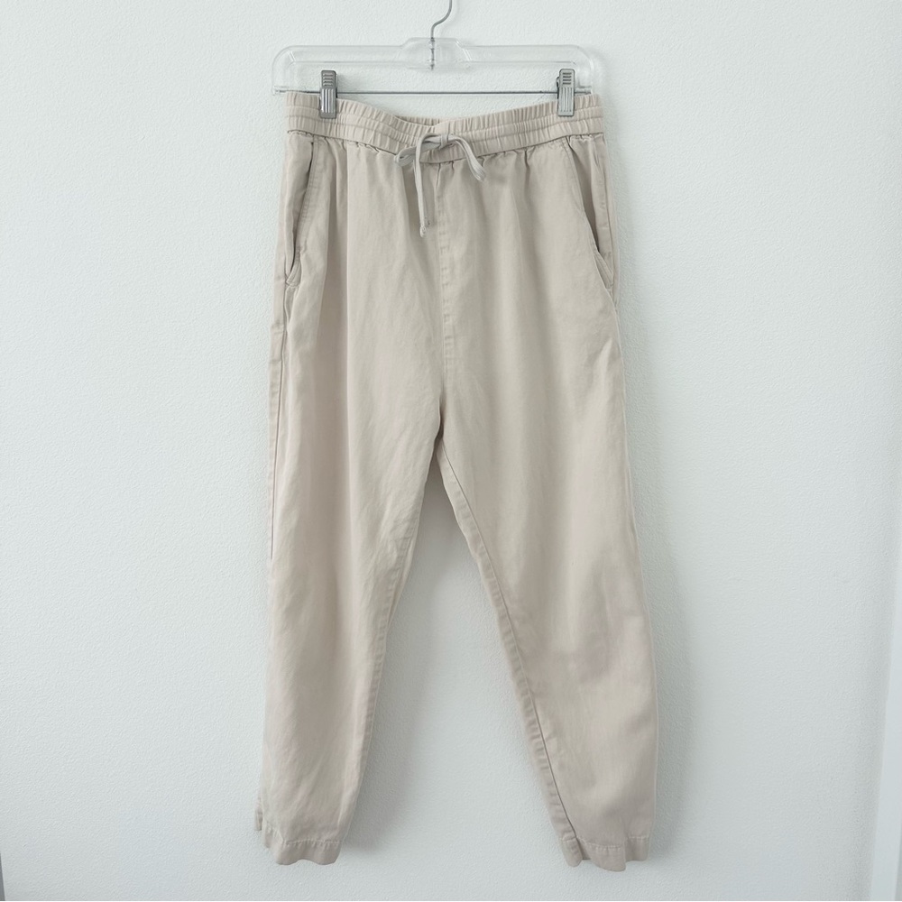 COS Linen Cotton Blend Pull On Pants